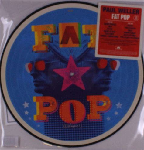 Paul Weller Fat Pop Limited Edition Picture Disc Lp Jpc