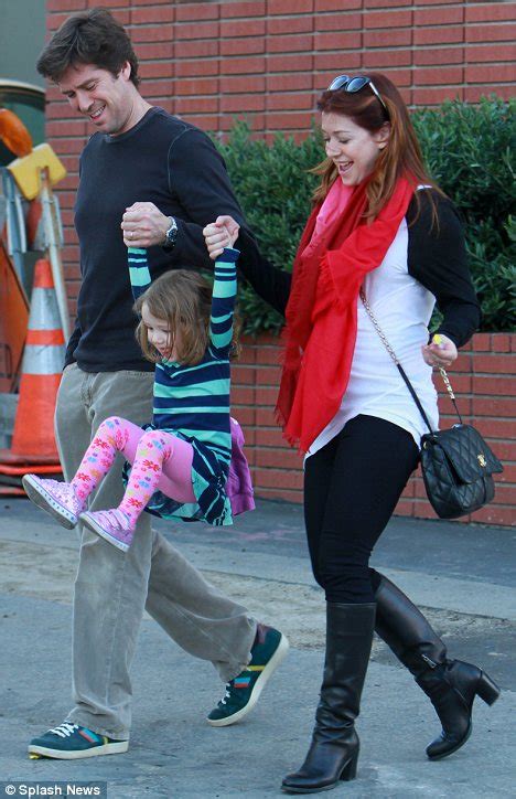 Pregnant Alyson Hannigan Treats Two Year Old Satyana To Some Retail