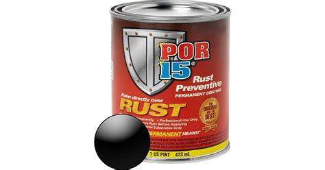 Por 15 Rust Preventive Coating Gloss Black Price