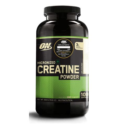 Optimum Nutrition On Micronized Creatine Monohydrate Powder Nutrabay