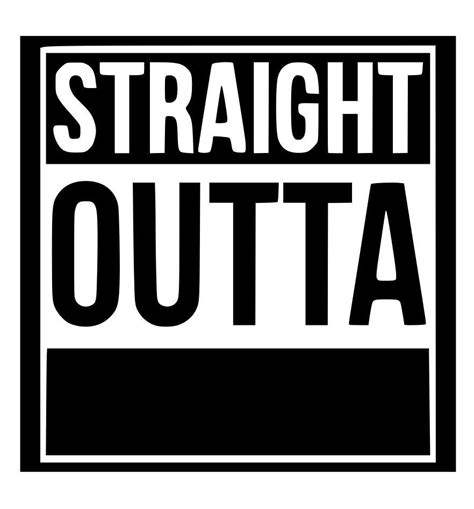 Straight Outta Compton Vector at Vectorified.com | Collection of