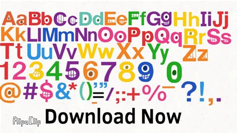 Tvokids Letters Font Download Now For Ivan Tube Youtube