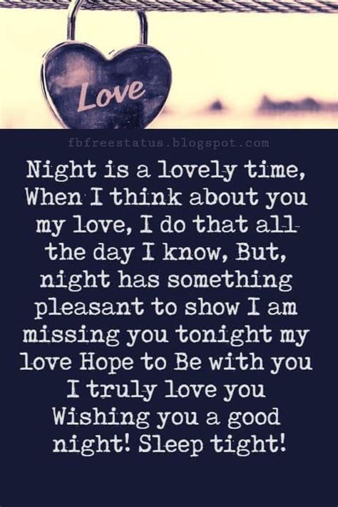 Good Night Poetry For Her