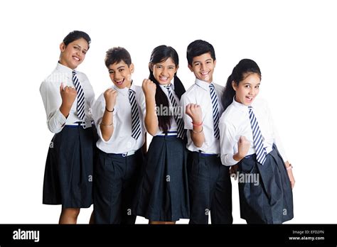 Indian School Friends Students Fun Stock Photo Royalty Free Image