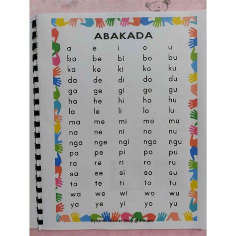 Abakada Worksheet Abakada Ph Gambaran Images And Photos Finder