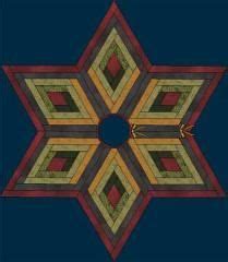 However, the design is taken one step further with rotary cutting on a 60 degree line. Diamond Log Cabin Tree Skirt | Are you a paper-piecing fan ...
