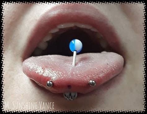 Fresh Snake Eyes By M Sunshine Vance Tongue Piercing Snake Eyes Tongue Piercing Piercing