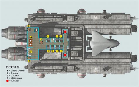 Star Wars Spaceships Deck Plans Firefly Ship