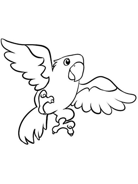 Cute Parrot Coloring Pages Free Coloring Sheets Bird Coloring Pages