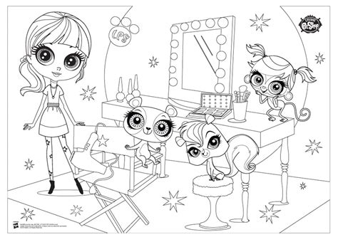 Littlest Pet Shop Coloring Pages Free Printabe Coloring Pages
