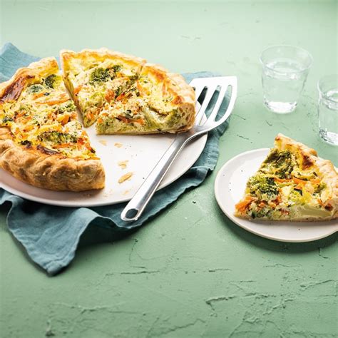 Recette Quiche aux légumes