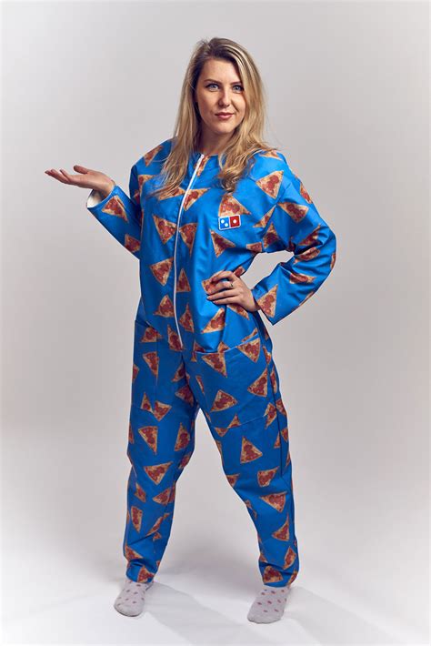 Dominos Made A Wipeable Adult Onesie So You Can Get Pizza All Over