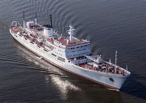 The Ship Admiral Vladimirsky Returns To Kronstadt
