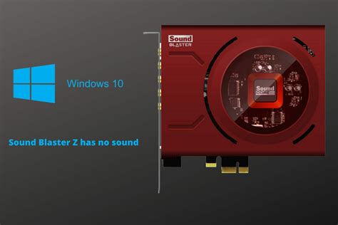 Korjaus Sound Blaster Zssa Ei Ole ääntä Windows 1011ssä Onionifi