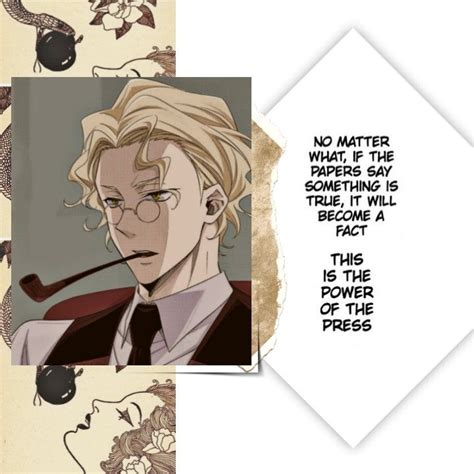 Charles Augustus Milverton Yuukoku No Moriarty Moriarty The Patriot