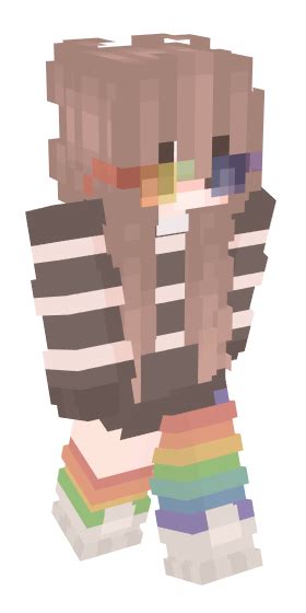 Rainbow Skins De Minecraft Namemc Ideias De Minecraft Skins Para