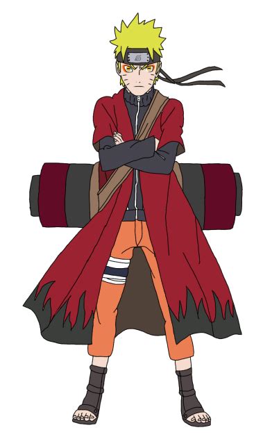 Naruto Sage Mode Ibispaint