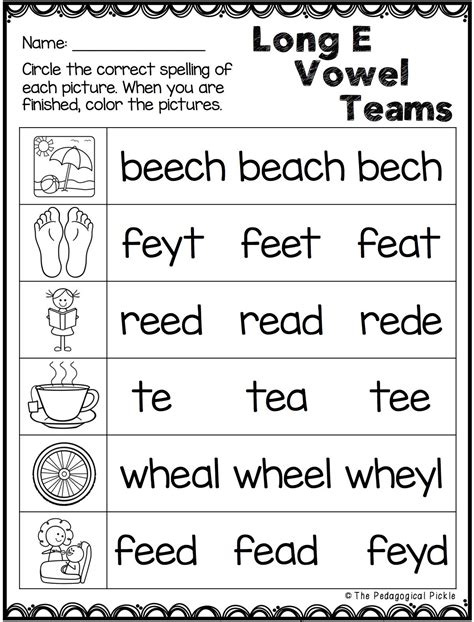 Vowel Teams Bundle Vowel Team Vowel Guided Reading Groups