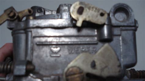 Vintage Weber 8867 4 Barrel Carburator For Parts Rebuild Only Ebay
