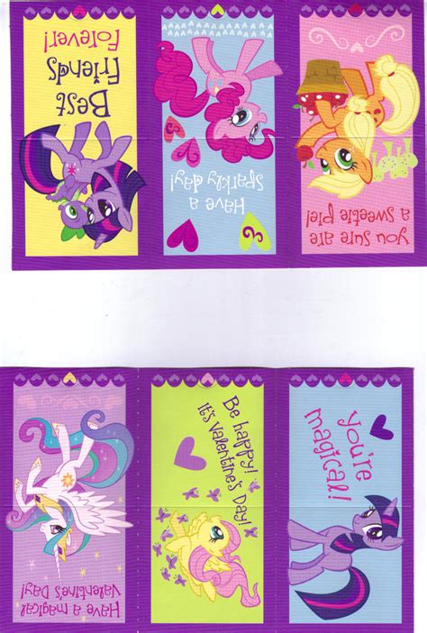 My Little Pony Valentines Cards 01 Front By Maddoggyca On Deviantart