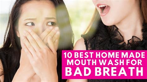 10 best diy homemade mouthwash for bad breath 2020 youtube