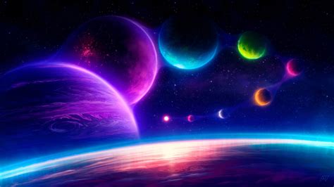 A live wallpaper, screensaver and background video loop. Jelly Sky Planets Wallpapers | HD Wallpapers | ID #29723