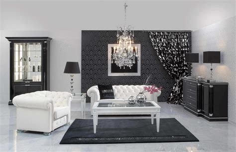 Black And White Interior Design Ideas Living Room Interior Modern