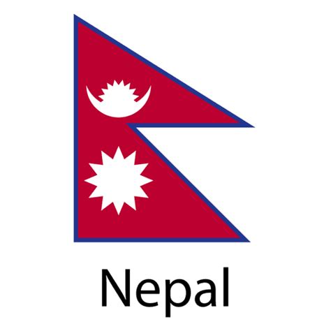 Bandera Nacional De Nepal Descargar Pngsvg Transparente