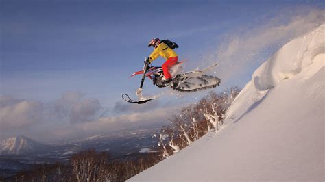 Hokkaido Snow Bikes Deliver Serious Fun Snowaction