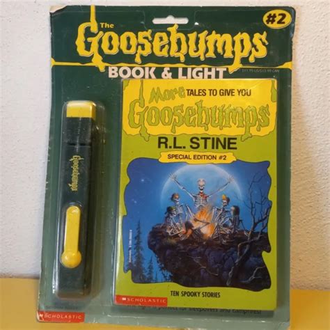 Goosebumps Book And Light 2 R L Stine Special Edition Ten Spooky Stories Sealed £12006