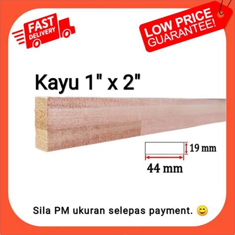 Check spelling or type a new query. Kayu Meranti 1'' x 2'' (Sambung Finger Joint, Siap Ketam ...