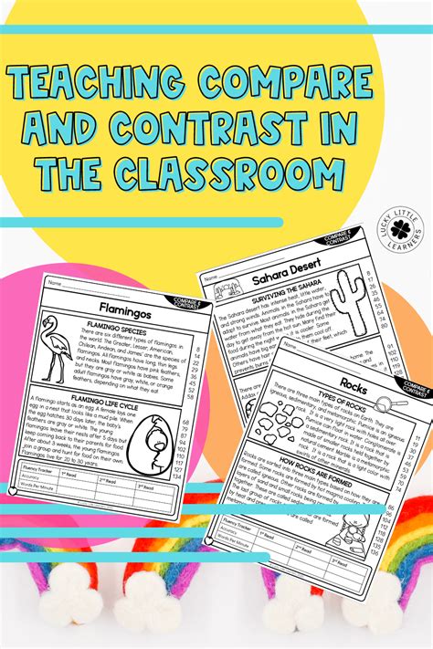 Mastering Compare And Contrast 7 Engaging Strategies For Primary