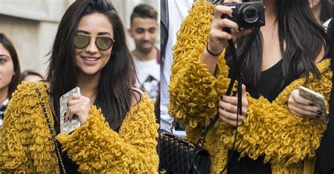 Shay Mitchell Draws Attention In For Love And Lemons Cardigan While