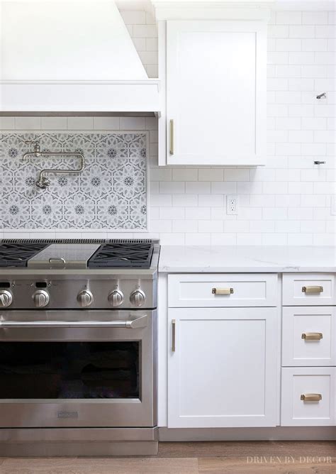 White Subway Tile With Gray Grout My Favorite Grays Driven By Decor