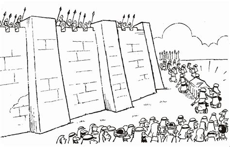Some of the coloring page names are joshua the wall of jericho bible moses, sanitizing the bible spiritual musclehead, 151 best kids joshua s on sunday school, 30 best joshua the battle of jericho s on, walls of jericho. 24 Walls Of Jericho Coloring Page in 2020 | Bible lessons ...