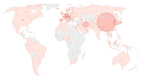 Coronavirus Maps And Cases Track The Global Spread