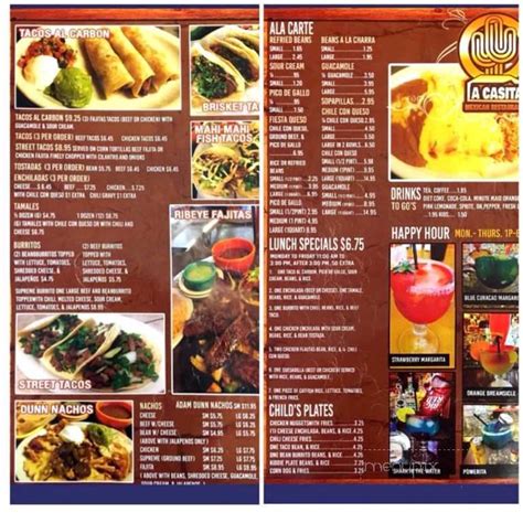 Online Menu Of La Casita Mexican Restaurant Porter Tx