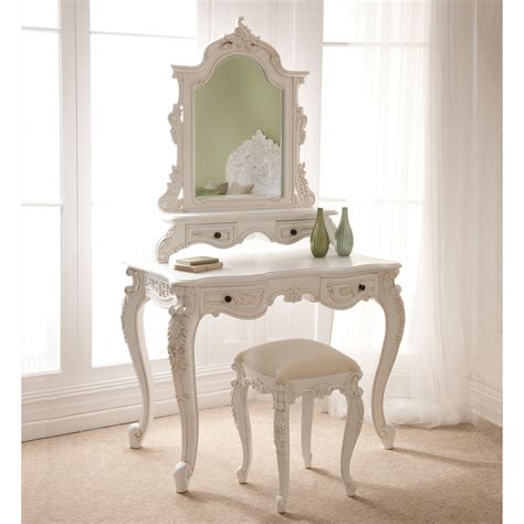 Our bedroom furniture comes in a variety of styles to suit your personal tastes. Rococo Antique French Dressing Table Set - French ...