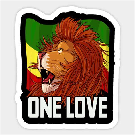 One Love Rasta Lion Jamaican Reggae Rasta Colors Rasta Lion Of Judah Rastafarian Reggae