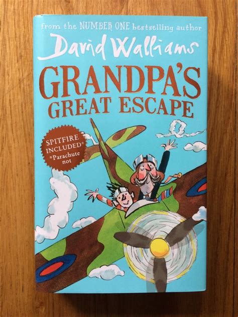 Grandpas Great Escape By David Walliams New Hardcover 2015 Signed By Authors Setanta Books