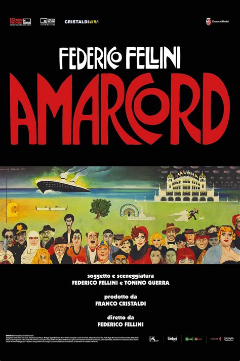amarcord 1973 poster — the movie database tmdb