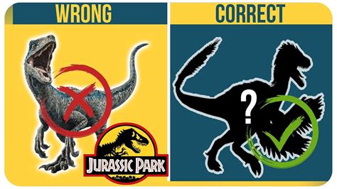What Jurassic Park Got Wrong About Velociraptors Youtube