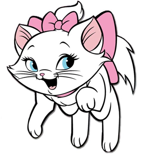 Marie Disney Kit - Marie Aristocats No Background Clipart - Full Size png image