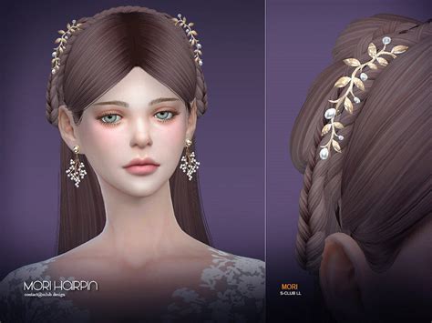The Sims Resource Sclubts4hairn49 Mori Hairpin
