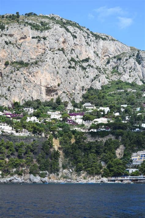 Beautiful Capri Island Italy Amalfi Coast Europe Stock Image Image Of