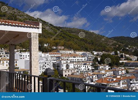 Mijas In The Mountains Above The Costa Del Sol In Spain Editorial Stock