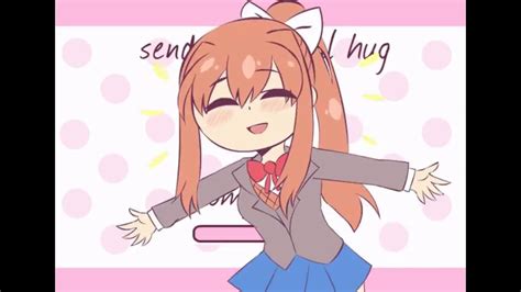 Monika Gives You A Virtual Hug Youtube