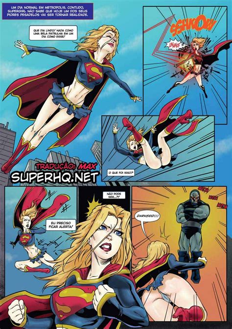 supergirl Hentai quadrinhos eróticos e mangá de sexo SuperHQ