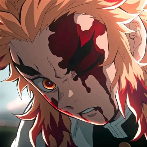 ༄kyojuro Rengoku Icons Anime Demon Slayer Anime