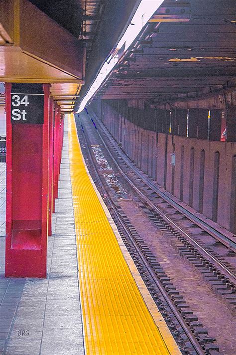 34th Street Subway Station New York City Photograph By